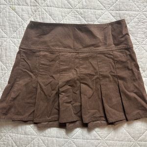 Brand new without tags brown H&M skirt